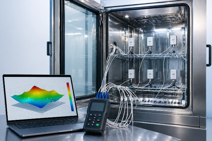 Stability chamber temperature and humidity mapping validation services for pharmaceutical and laboratory applications